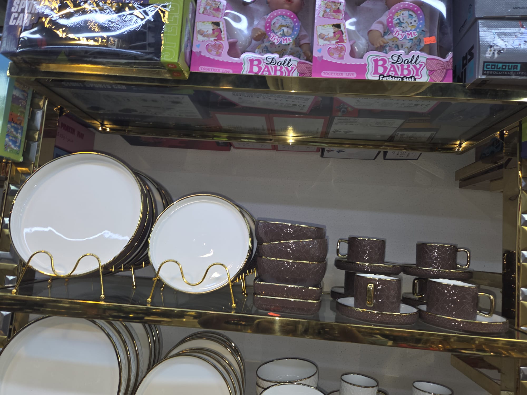Ceramic Dinnerware Set(24 Pieces)
